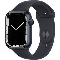 Apple Watch Series 7 de 45MM MKN53LL/A GPS (Caixa de Aluminio Meia-Noite/Pulseira Esportiva Meia-Noite)