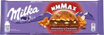 Chocolate Milka Mmmax com Amendoas e Caramelo 300G
