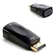 Ant_Adaptador HDMI p/ VGA + Audio (HDMI Macho/VGA Feme