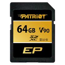 Memoria Micro SD C10 U3 64GB Patriot V90 SDXC PEF64GEP92SDX
