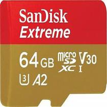 Cartão de Memória SD 64GB Sandisk Micro Extreme 160MBS