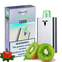 Vape Descartavel Ignite V50 5000 Puffs com 50MG Nicotina - Strawberry Kiwi