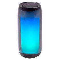 Caixa de Som / Speaker Blulory BS-J04 X-Bass Wireless / Bluetooth 5.0/ LED 360 Color Full / 1500MAH - Preto