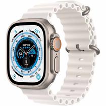 Apple Watch Ultra 2 de 49MM MREJ3LW/A Lte (Caja de Titanio/Pulseira Oceano White)(Caixa Feia)