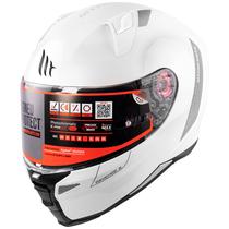 Capacete MT Helmets Revenge 2 RS A0 - Fechado - Tamanho XXL - Gloss Pearl White
