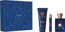 Kit Perfume Versace Dylan Blue Pour Homme Edt 100ML + 10ML + Shower Gel 150ML
