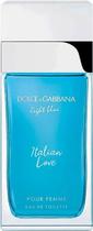 Perfume Dolce & Gabbana Light Blue Italian Love Edt 50ML - Feminino