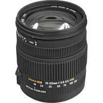 Lente Sigma Canon DC 18-125MM F3.8-5.6 Os