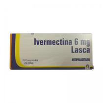 Ivermectina 6MG Lasca 10 Comprimidos