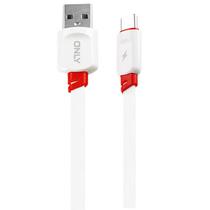 Cabo USB-C Only Gap MOD92 - Branco/Vermelho