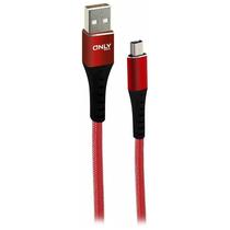 Cabo Only Thor Mod 25 - USB/Micro USB - 1 Metro - Nylon - Vermelho