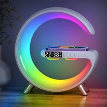 Caixa de Som Luminaria G com Carregador de Inducao Magnetico Speaker Smart Station G