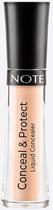 Corretivo Note Conceal & Protect Liquid Concealer 07 Warm Rose - 4.5ML