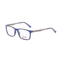 Armacao para Oculos de Grau Visard KPE1219 C03 Tam. 53-17-140MM - Azul/Prata