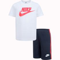 Conjunto Nike Infantil Masculino Sportswear Taping 4 - Anthracite 86L158-693