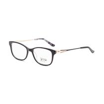 Armacao para Oculos de Grau Visard BF7075 C1 Tam. 53-17-140MM - Dourado/Preto