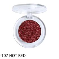 Sombra para Olhos Phoera Glitter Eyeshadow 107 Hot Red - 2.0G