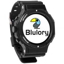 Smartwatch Blulory SV com GPS/Bluetooth - Preto