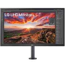 Monitor LED Gaming LG de 27" 4K Uhd Ergo 27UK580-B HDR10/Displayport/HDMI/240HZ - Preto