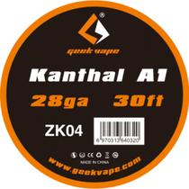 Geekvape Single Wire ZK04 - Kanthal A1 28GA 30FT Fio de Montagem