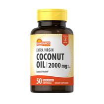 Vitamina Sundance Coconut Oil 2000MG 50 Capsulas