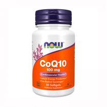Now Supplements COQ10 100MG 50 Softgels