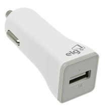 Carregador Veicular Elg CC1SBR - USB - Branco