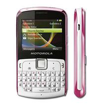 Celular Motorola EX115 DS Rosa c/ Cabo Orig.