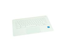 Notebook Pecas Teclado e Mouse Notebook HP Chrome 14-CA052WM L17094-001 White