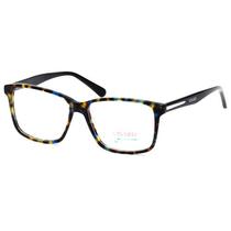 Oculos de Grau Visard 17163 Unissex, Tamanho 56-16-140 C02 - Marrom e Preto