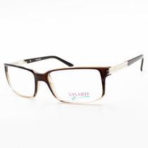 Oculos de Grau Masculino Visard RL E302 C2 54-17-130 - Marrom $