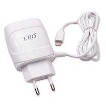 Carregador / Adaptador de Parede Luo LU-8169 Lightning 2 USB-A / 6.0A - Branco