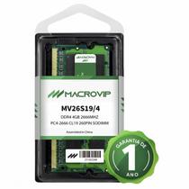 Mem NB 4GB DDR4 2666 MHZ Macrovip MV26S19/4