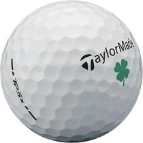 Bola de Golfe Taylormade TP5X MY Symbol Clover V9928201 - Branco (12 Unidades)