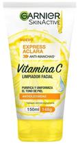 Limpiador Facial Garnier Express Aclara Vitamina C - 150ML