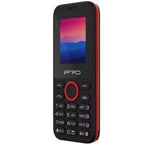 Celular Ipro A6MINI Dual Sim Tela de 1.8" Camera VGA/Radio FM - Preto/Vermelho