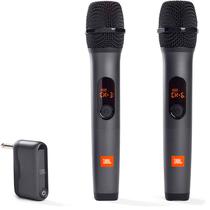 Microfone JBL Wireless Microphone Set - Sem Fio - 2 Microfones - Preto