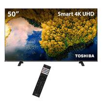 Smart TV LED Toshiba 50" (50C350LS) Uhd / 4K / USB / Wifi / HDMI / Bluetooth - Preto