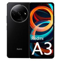 Celular Xiaomi Redmi A3 DS/ 3RAM/ 64GB 6.7" 8+2/ 5MPX Mid Black c/ Slim LC/ Peq