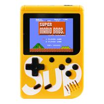 Console Sup Game Box - 400 Jogos - Recarregavel - 3" - Amarelo