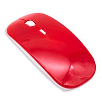 Mouse Dpi Sem Fio Wireless 6500 2.4GHZ / 1600 Dpi / 10 Metros de Alcance - Vermelho/Branco
