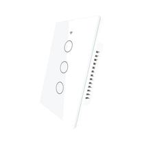 Interruptor de Luz Smart Touch Moes WS-US3-RFW-N 3 Blanco