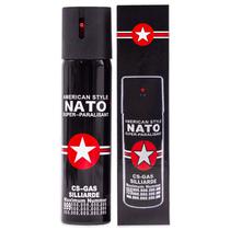 Spray de Pimenta Tatico Nato Super Paralisante 110ML - Preto