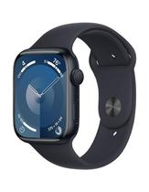 Apple Watch Series 9 45MM Midnight Al Midnight Sport Band M/L GPS MR9A3LL/A Model.A2980