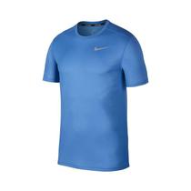 Camiseta Nike Masculina Breathe Run Top SS Azul