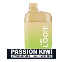 Vap Pod Descartavel Loom T7000 7000 Puffs - Passion Kiwi