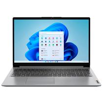 Notebook Lenovo Ideapad 1 15IAU7 Intel Core i5 1235U Screen Full HD 15.6" / 8GB de Ram / 512GB SSD (82QD00CJUS) - Cloud Gray