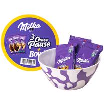 Chocolate Milka 3 Choco Pause + Bowl 45GR