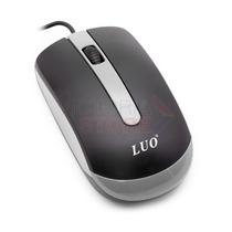 Mouse com Fio Optico Luo LU-3039 USB 4.0 1600DPI para Windows e Mac - Preto
