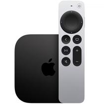 Apple TV 3RD Generation A2737 MN873LZ 2022 4K Ultra HD de 64GB com Wi-Fi/Bluetooth - Preto